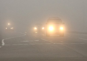 جاده‌های مازندران مه گرفته و لغزنده
