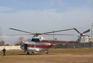 استقرار دومین بالگرد امداد و نجات مازندران در ساری