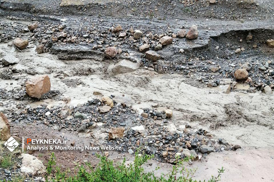 تخریب چندباره مسیر روستای بَندِبُن هزارجریب نکا و انتقاد ساکنان از کم‌توجهی مسئولان+تصاویر