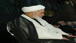 آیت الله قدوسی به فرزند شهیدش پیوست