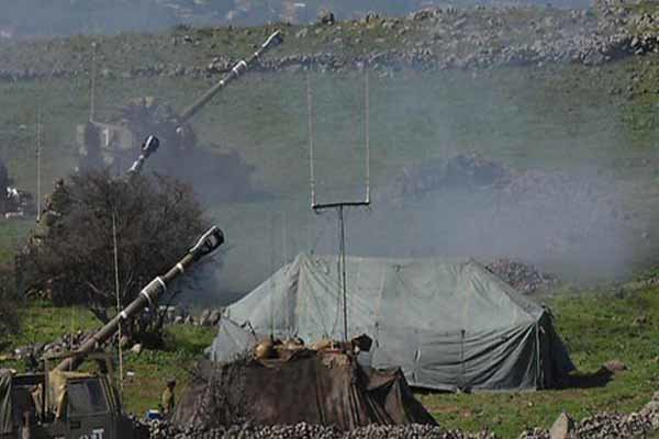 استقرار توپخانه سنگین ارتش رژیم صهیونیستی در مرز با لبنان