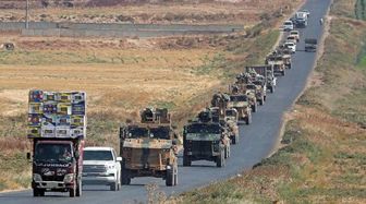 ورود کاروان لجستیکی نیرو‌های آمریکایی به سوریه