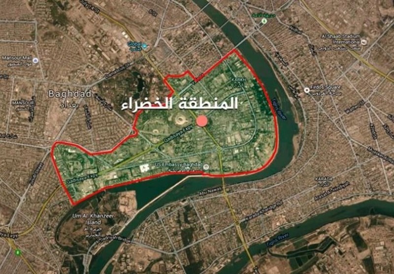 حمله راکتی جدید به منطقه «الخضراء» در بغداد