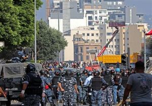 پشت پرده حمله عناصر مشکوک به وزارتخانه‌ها در لبنان