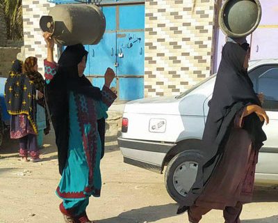 تصویر دردناک از زنان سیستانی جنجالی شد+عکس