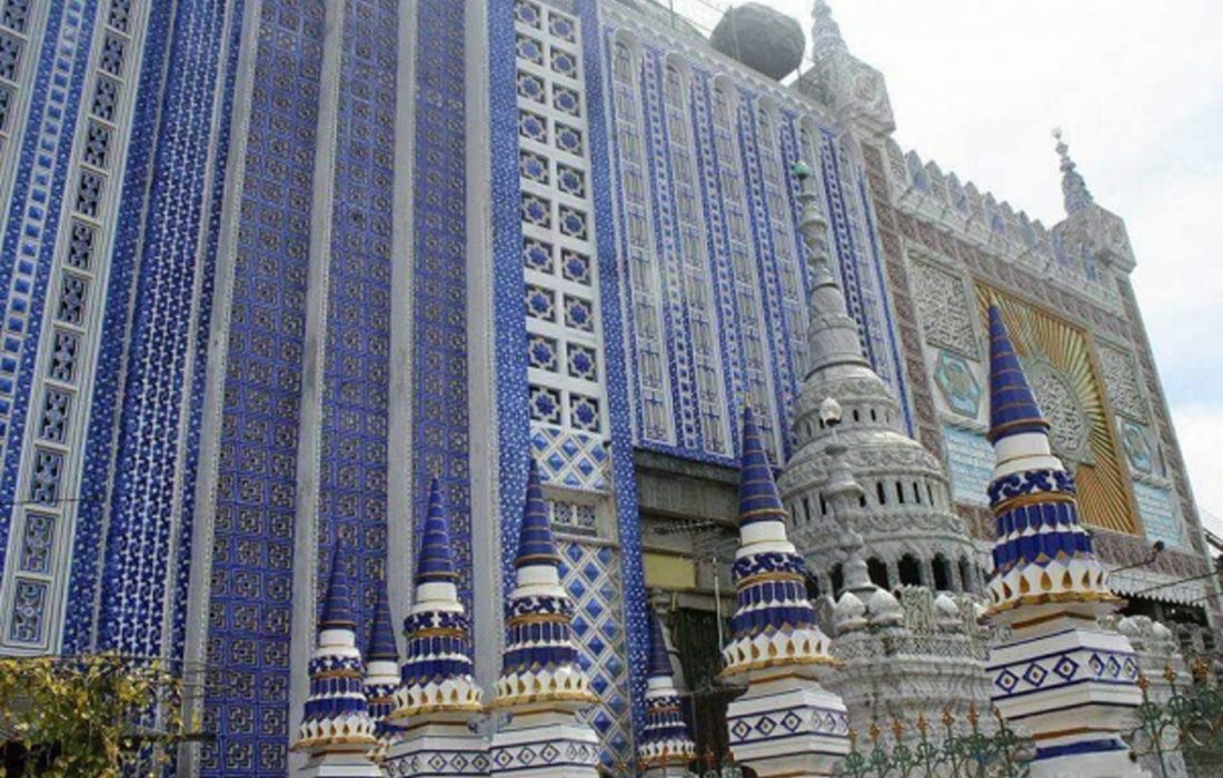 مسجدی که شاهکار بی نظیر معماری است + تصاویر