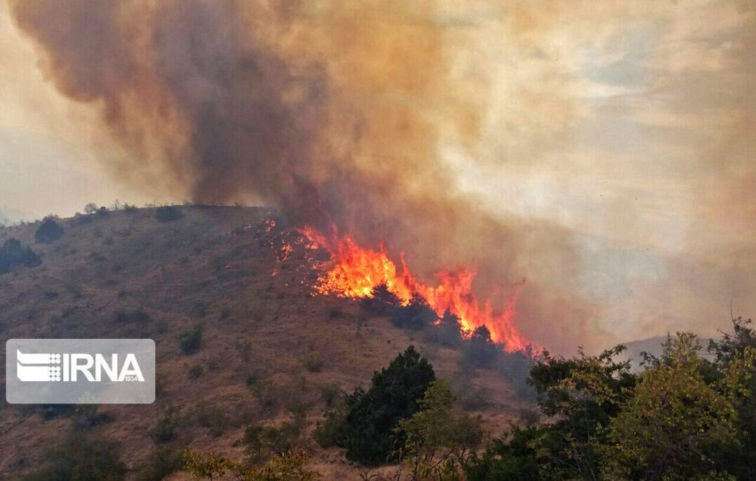 منابع طبیعی در باره آتش‌سوزی عرصه‌های طبیعی مازندران هشدار داد