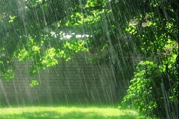 باد و باران در راه مازندران