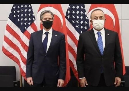 دیدار وزیر خارجه ترکیه با همتایان آمریکایی و انگلیسی در ایتالیا