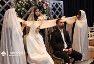 📸آیین ازدواج ۱۴ زوج جوان همزمان با سالروز ازدواج امام علی(ع) و حضرت فاطمه(س)+گزارش تصویری کامل