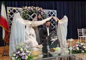 📸آیین ازدواج ۱۴ زوج جوان همزمان با سالروز ازدواج امام علی(ع) و حضرت فاطمه(س)+گزارش تصویری کامل