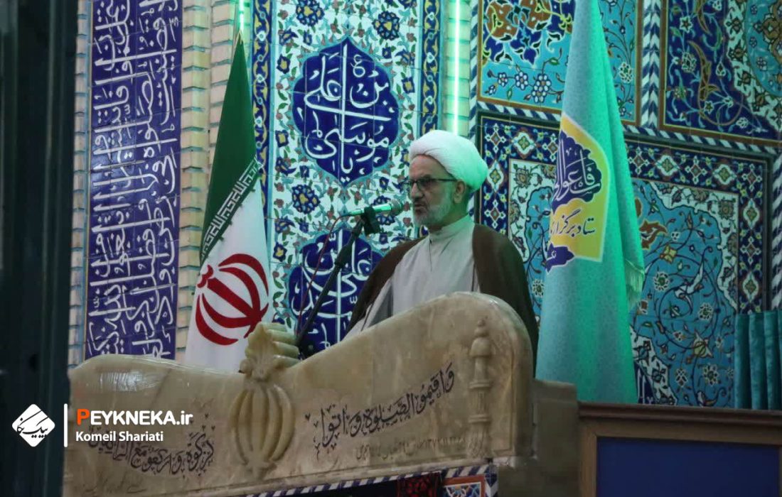 گزارش تصویری نماز جمعه شهرستان نکا؛