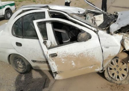 مصدومیت ۸ نفر براثر تصادف پژو ۲۰۷ و تیبا در محور نکا – گهرباران