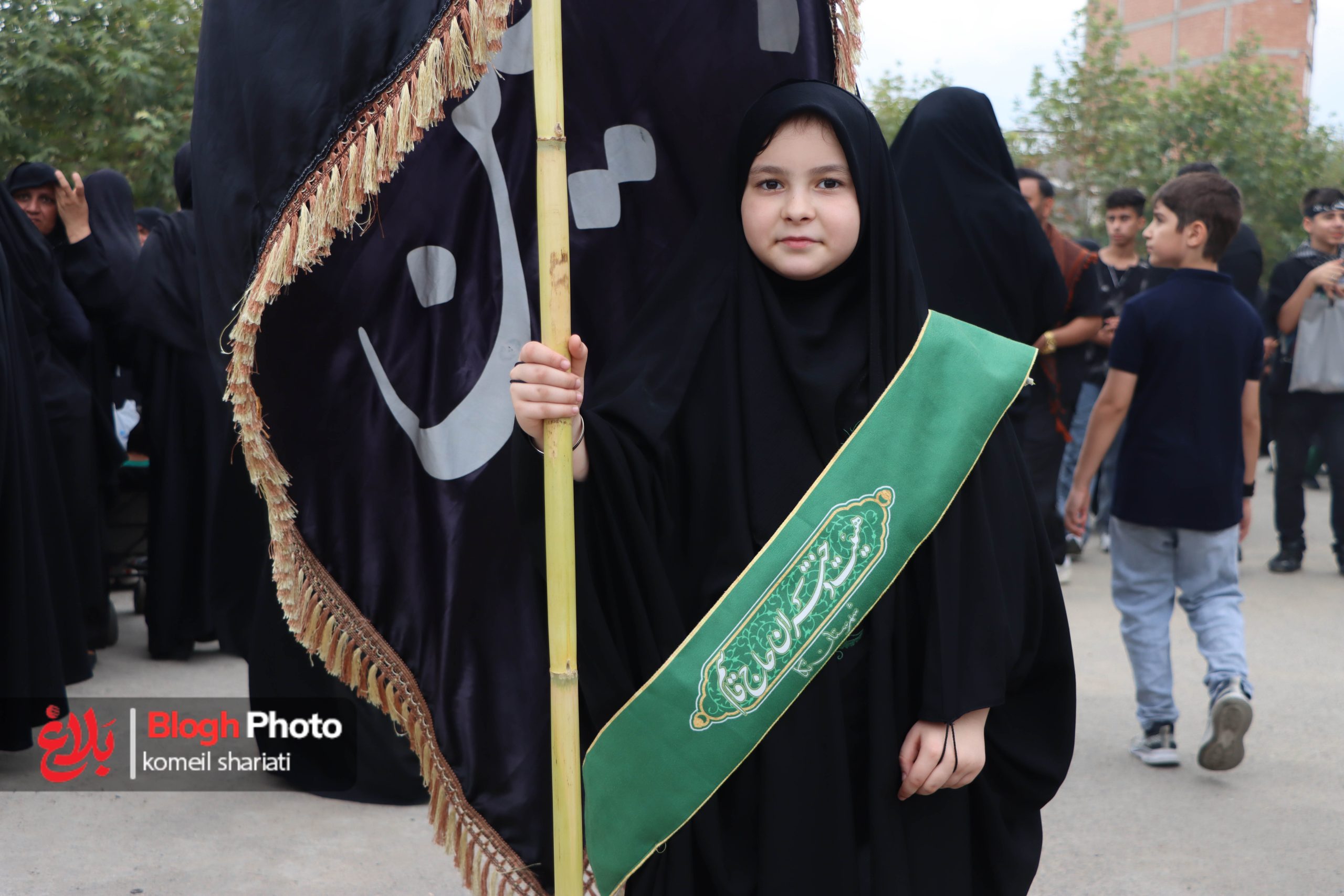 مراسم جاماندگان اربعین حسینی در نکا