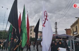 هم‌نوایی جاماندگان اربعین در پیاده‌روی پرشور حسینی