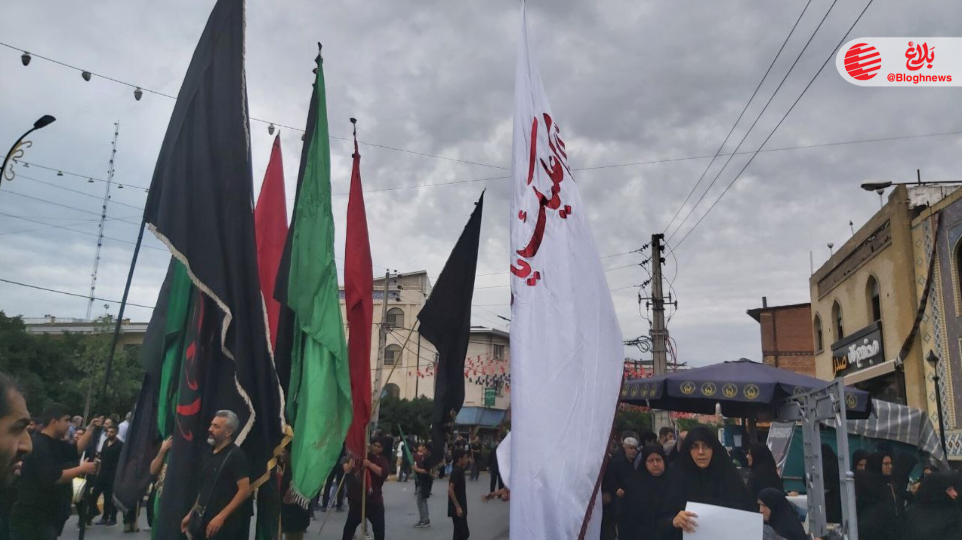 هم‌نوایی جاماندگان اربعین در پیاده‌روی پرشور حسینی