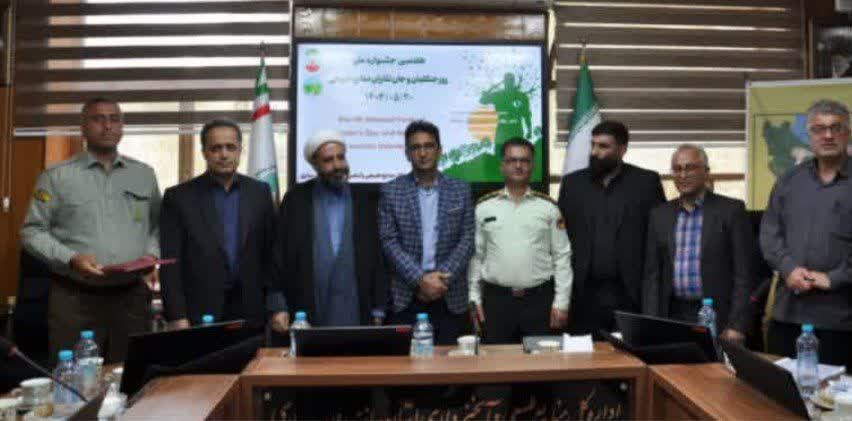 انتخاب ریاست اداره منابع طبیعی و آبخیزداری شهرستان نکا بعنوان جنگلبان نمونه استانی