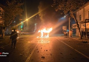 تخریب اموال عمومی توسط تروریست‌ها در بابل