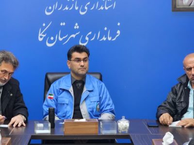 آمادگی کامل شهرستان نکا در پی ورود سامانه بارشی برف و باران