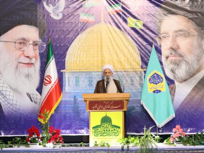 ملت ایران سر موضع حمایت از قدس ایستاده است