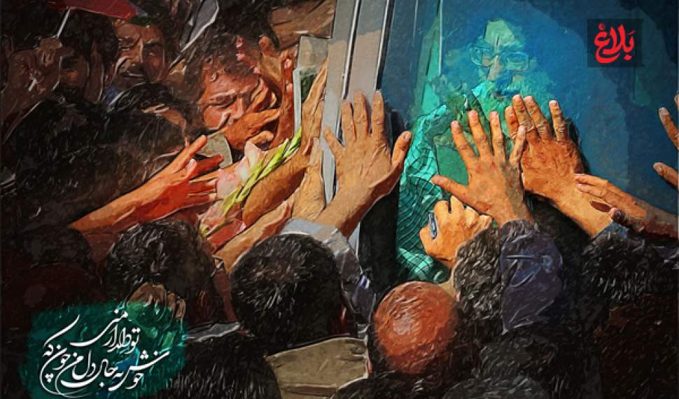 خون امام خامنه‌ای در رگ‌های ملت جریان دارد