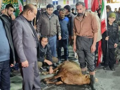 نذر قربانی در مازندران برای سلامتی رهبر انقلاب